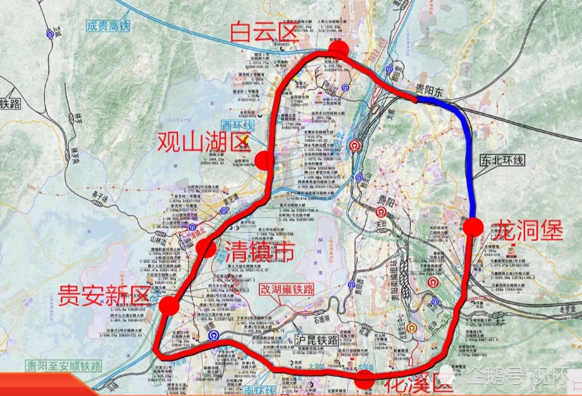 未来5年贵阳铁路:建成2条高铁,城际,另有4条"提上日程