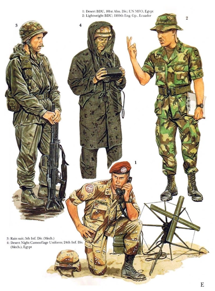 1988年的美国陆军军服和单兵装备详解,能领先对手一代