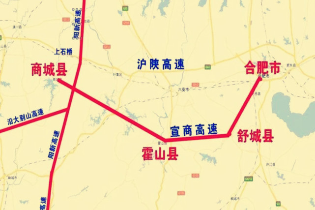 安徽规划建一段高速公路,全长约175公里,可对接河南省