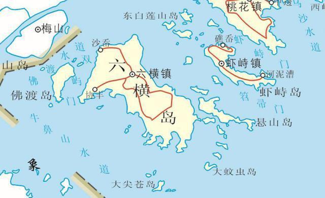 浙江舟山市最强的镇常住人口约10万旅游资源丰富