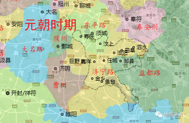 济宁市行政区划史,西汉境内十九县,兖州为古代中心