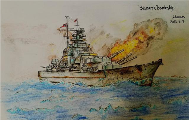 英海军随即调集42艘战舰围歼"俾斯麦"号,其中包括2艘航空母舰,3艘战列