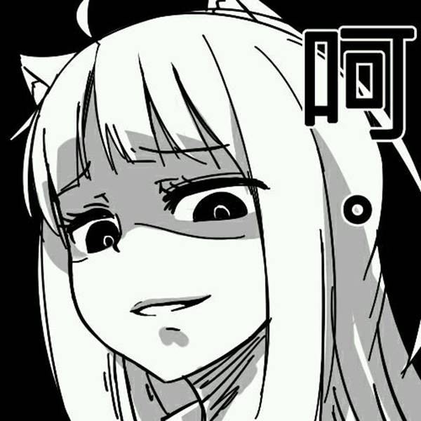 黑白漫画表情包,别装模作样的学习