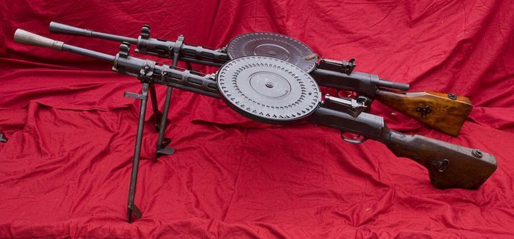 转盘机枪最后的传奇——苏联红军制胜的利器捷格加廖夫转盘枪