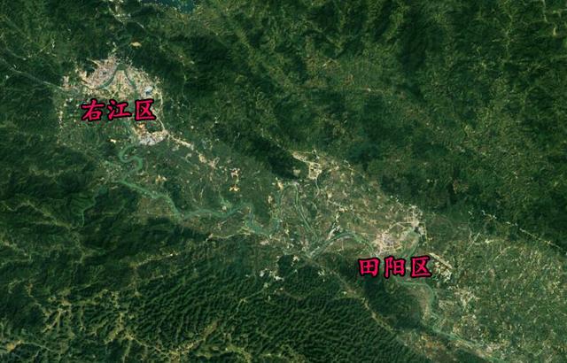 首先是地理位置,田阳距离市区较近,田阳到右江城区直线距离约30公里