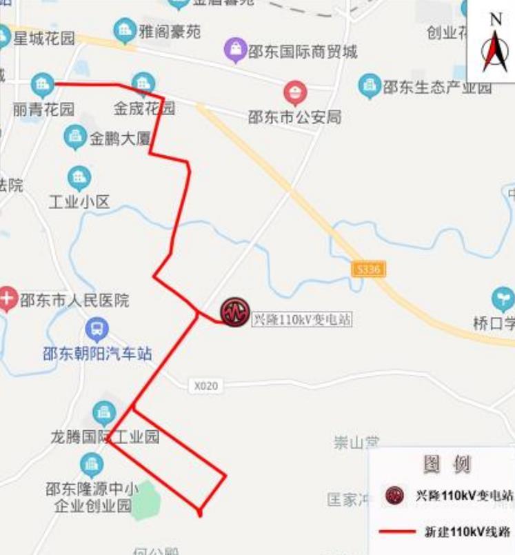 为提高供电可靠性邵东市投资3773万进行城东变电站线路送出工程