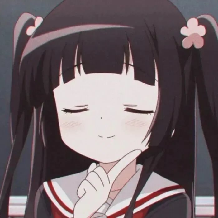 动漫女生头像和委屈的文案