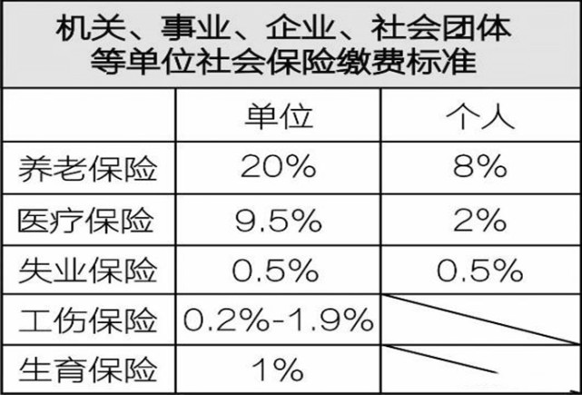 个人缴纳的社保与企业缴纳的职工社保区别