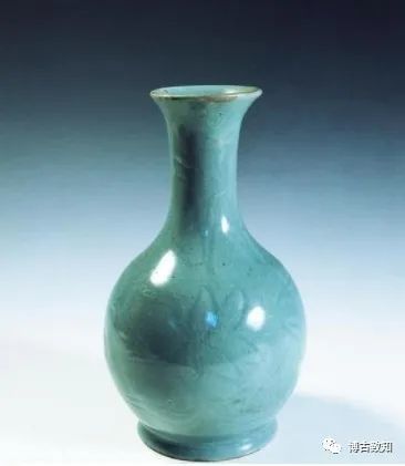 中国之冠——汝官窑天蓝釉刻花鹅颈瓶-腾讯新闻