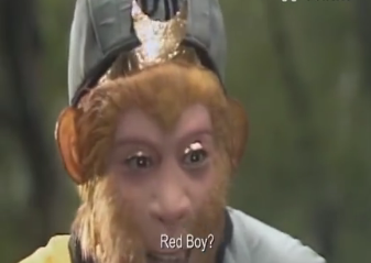 央视直播英文版西游记太搞笑:红孩儿叫redboy,女王喊