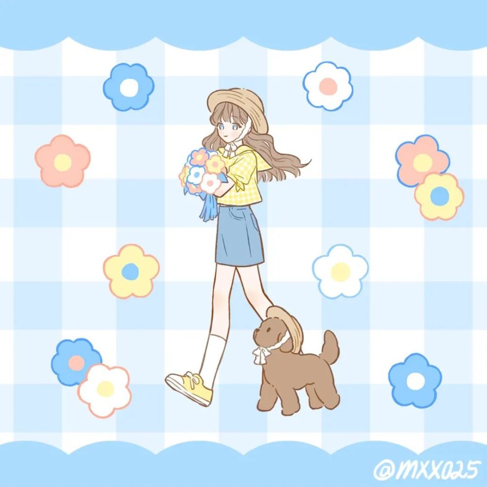 微信头像|pick!唤醒你的少女心!(动漫卡通女生姐妹闺蜜壁纸)