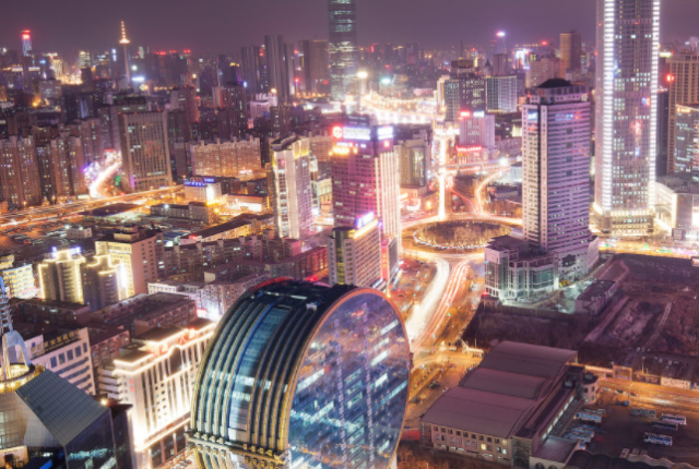 东北四大城市夜景,哈尔滨最美,长春最低调!_腾讯新闻