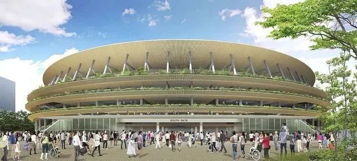 2021年东京奥运会主场馆国家体育场 kengo kuma and associates