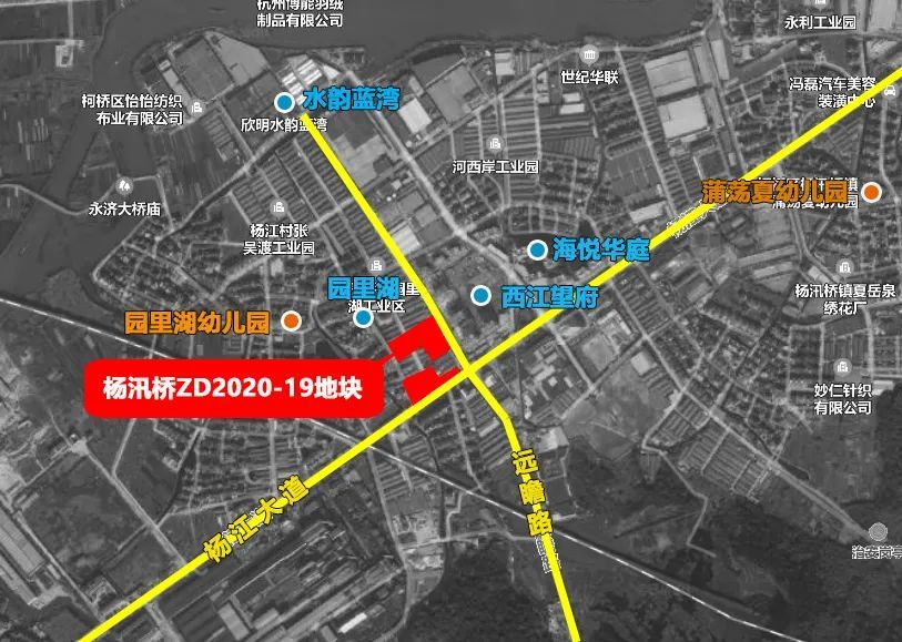 绍兴022万方杨汛桥2宗土地征收拟作商业用地