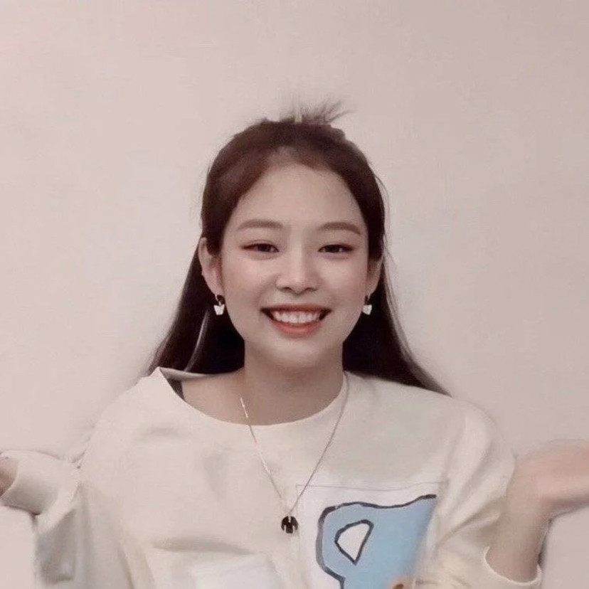 blackpink jennie绝美头像 妮妮小宝贝太软糯了!