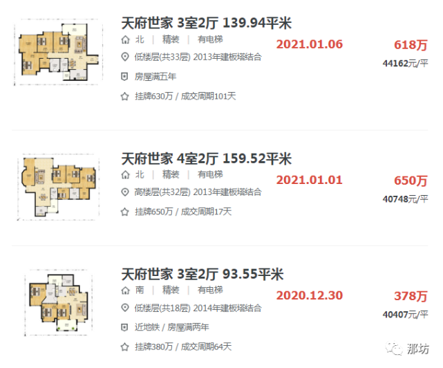 【那坊臻著】成都人居天府世家-臻著98a,存量房疯狂试探45k单价,昔日