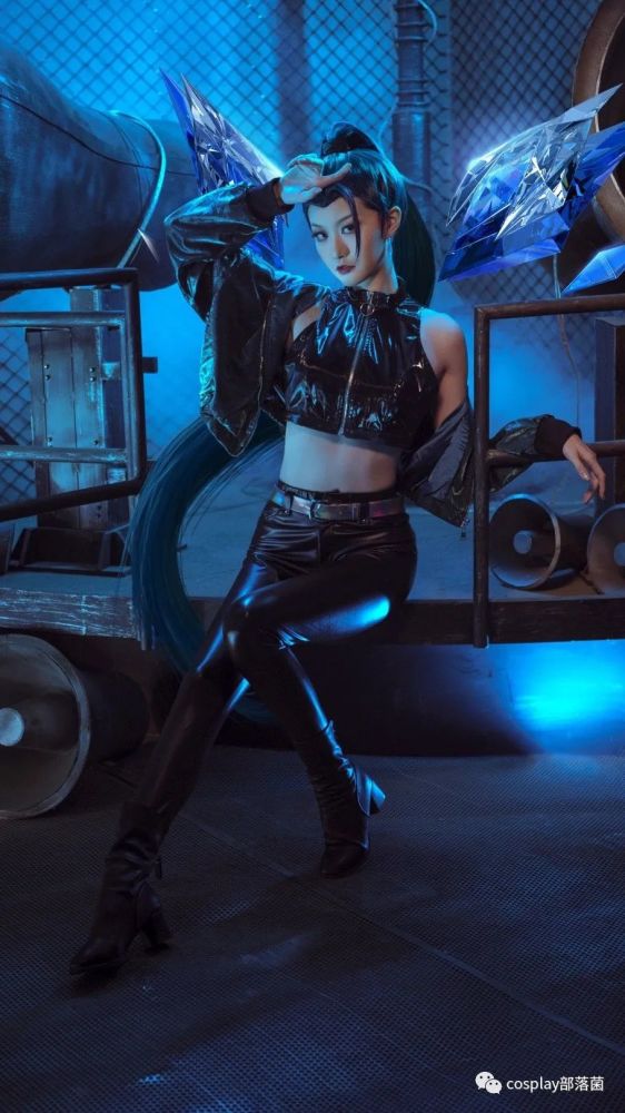 cos:英雄联盟卡莎cos正片