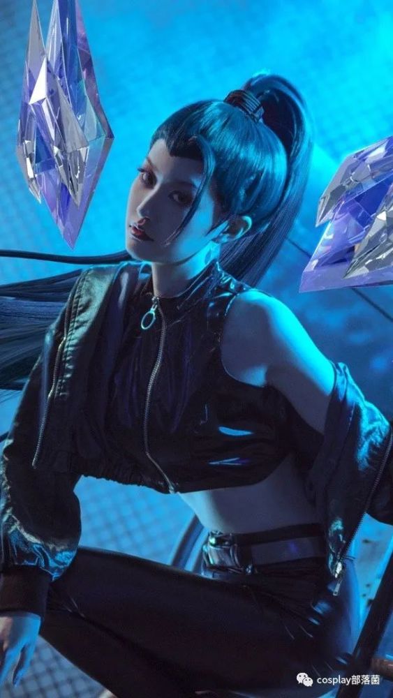 cos:英雄联盟卡莎cos正片