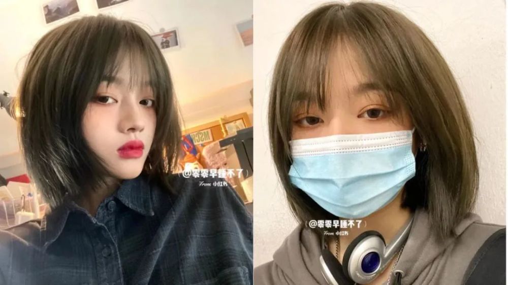 6款免打理显脸小的短发发型,堪比换头!