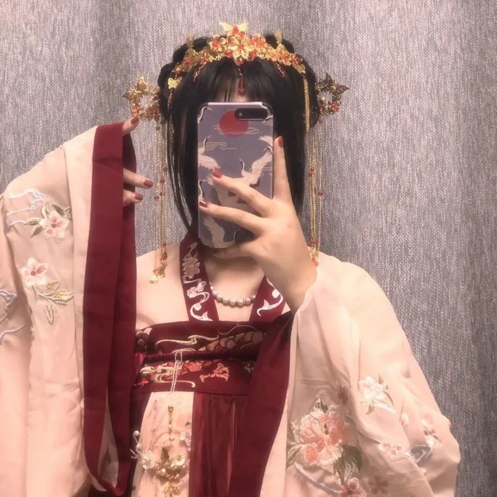 古风汉服头像巨好看的100张女生汉服二次元头像