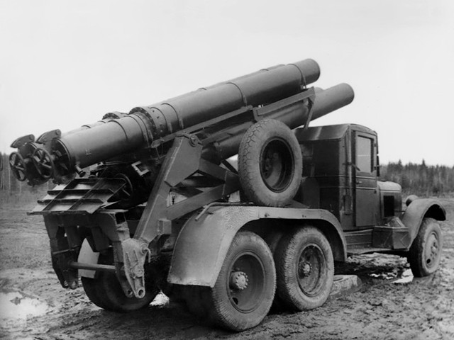 比喀秋莎更猛的火箭炮,二战苏联ks-108,被弹药耽误了生产服役