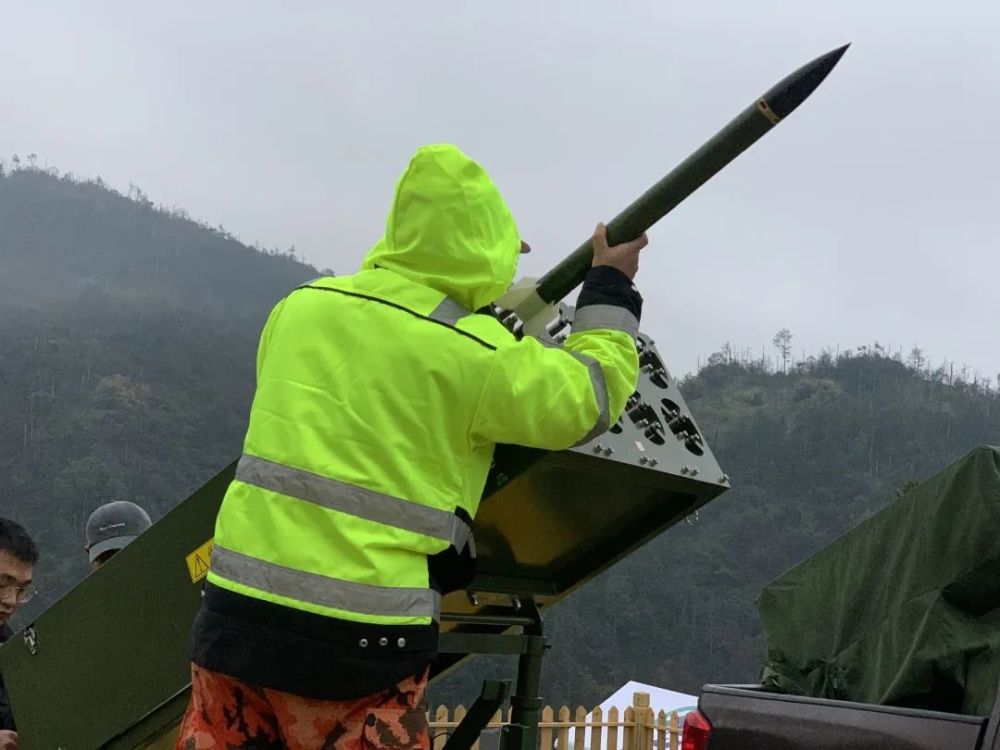 温州人工增雨!发出124枚火箭弹