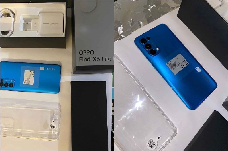 oppo find x3lite完整实机开箱照泄漏!只是外观有点眼熟?