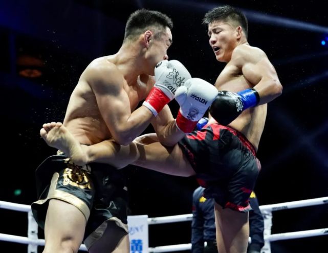 王鹏飞30:27点胜位宁辉:信晟集团董事长何咏秋(右三)武林风赛事推广