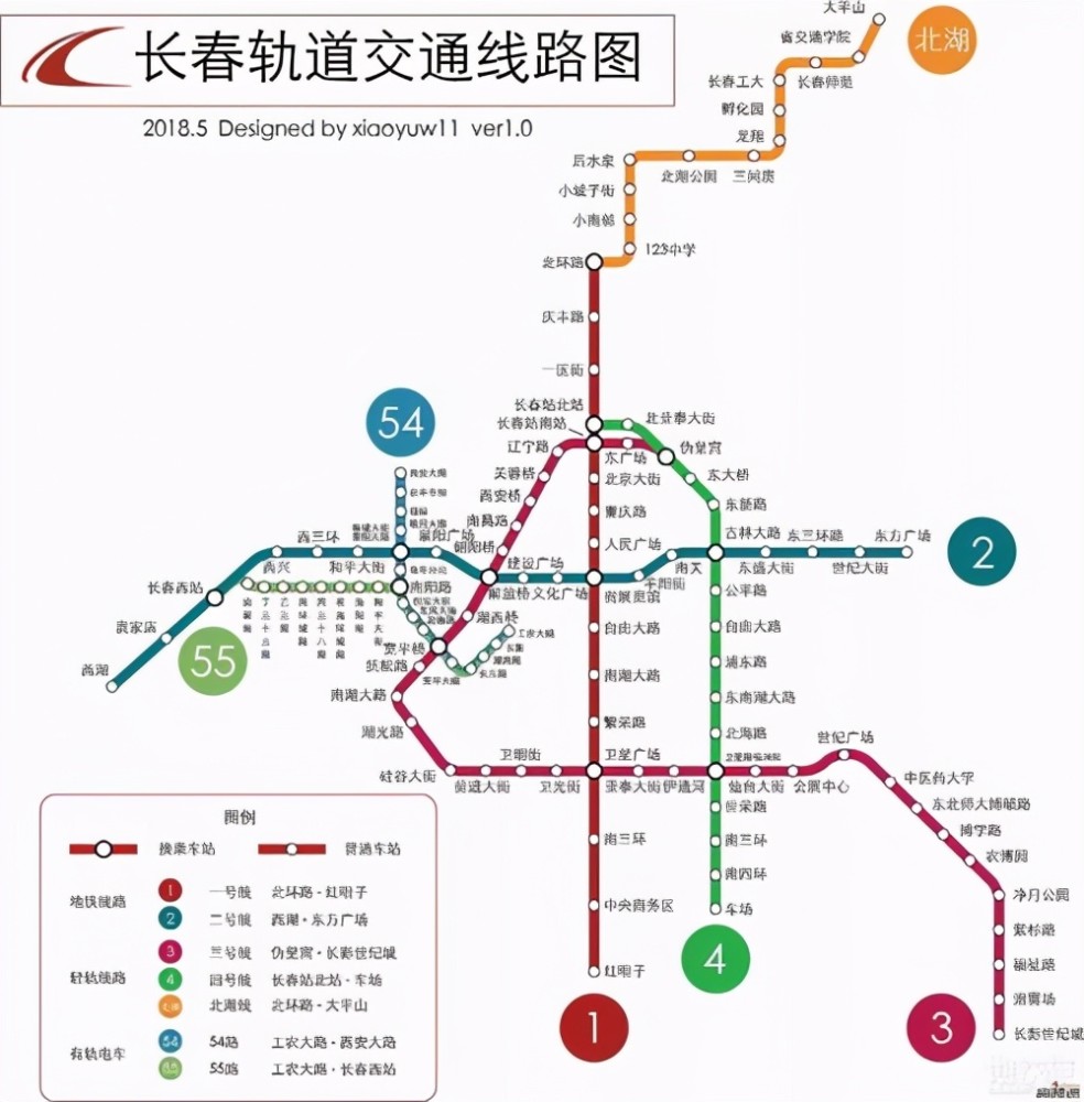 长春轨道交通规划15条线路,长春轨道交通将形成总长235公里的轨道