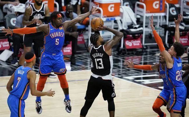 nba快船vs雷霆快船大获连胜
