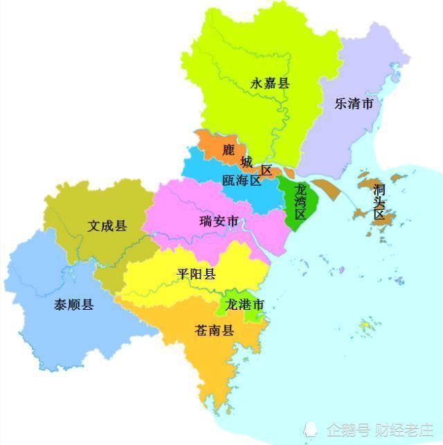 解读温州各区县经济发展,鹿城区和乐清市位列前2,瓯海