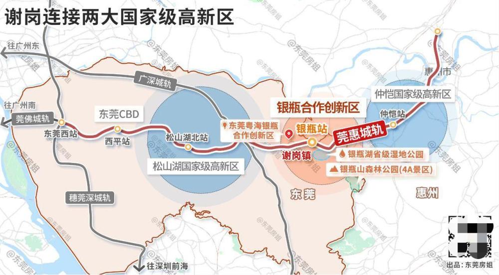 2018年,城轨开通不足一个月,《东莞粤海银瓶合作创新区发展总体规划