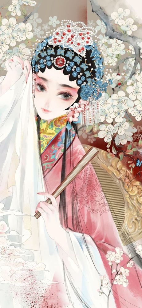 一组超唯美京剧风壁纸