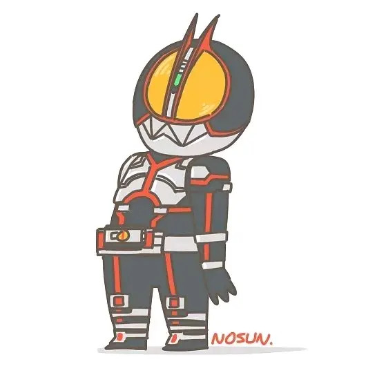 平成二十骑士歪头头像