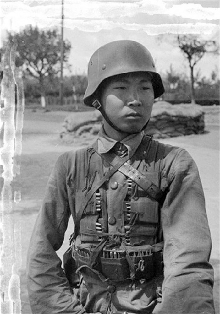 中国战场老照片:国民党士兵,八路军战士,日本鬼子