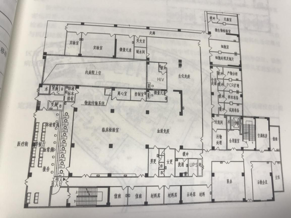 四,实验室设计平面图