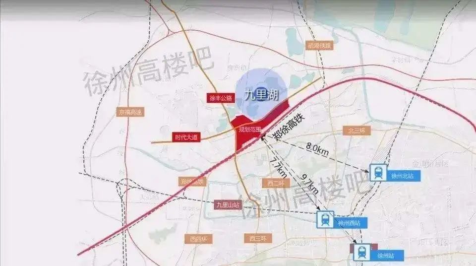 淮海国际港务区将打造5大风貌片区,5号线北延将直达港务区腹地柳新