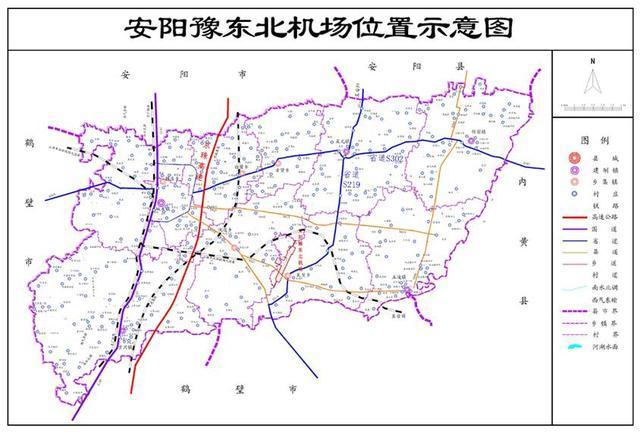 目前机场的选址已确定为汤阴县瓦岗乡,距市区约28公里.