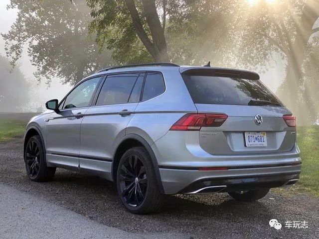 全新美版途观tiguanrline黑色版卤素灯看起来太寒酸