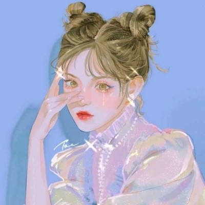 建议收藏一波的女生可盐可甜的手绘头像!