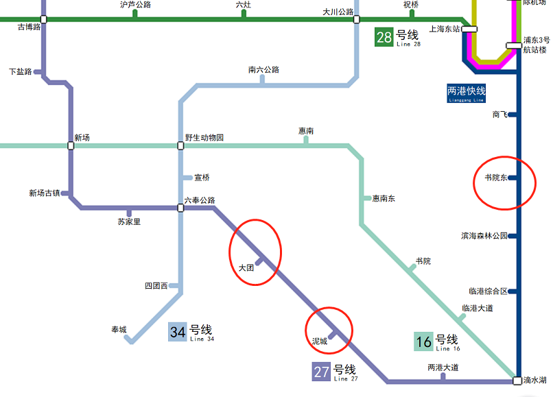 轨交27号线正从传说中走向现实:临港-张江-市中心!