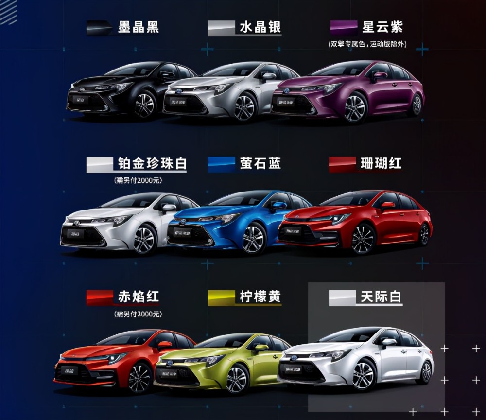 2021款丰田雷凌上市,新增1.5l三缸版,11.38万起售