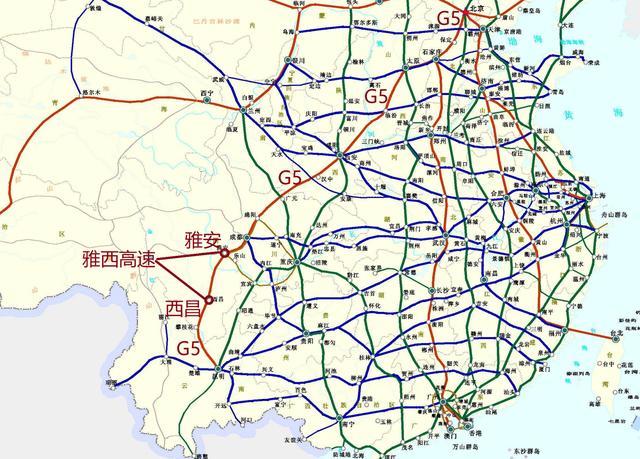 为什么位于四川省西部的雅西高速公路,要在原地绕圈圈