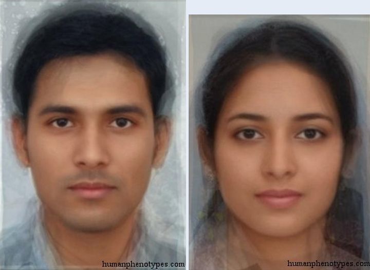 看脸|丝绸之路的栖居者:中东和印度的平均脸