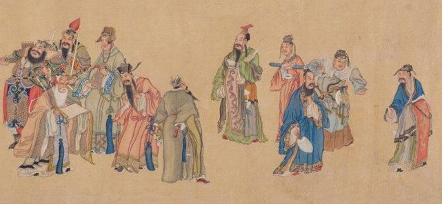 凌烟阁画像,部分,网络图