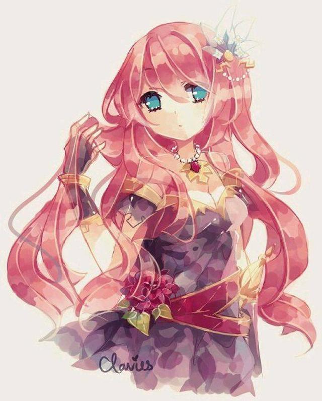 十二星座专属大眼睛动漫少女,巨蟹座异族精灵,双鱼座