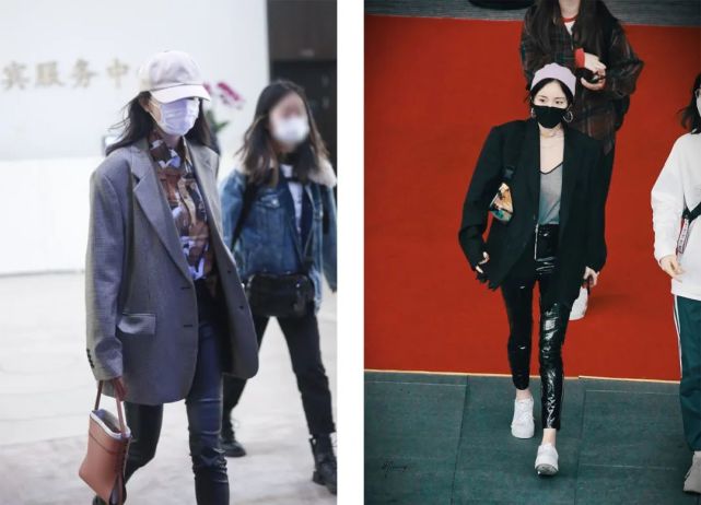 女明星机场私服大比拼,跟着穿过年美哭亲戚!