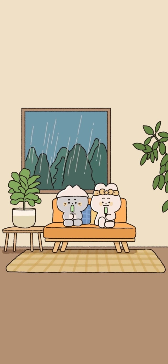 可爱卡通插画壁纸