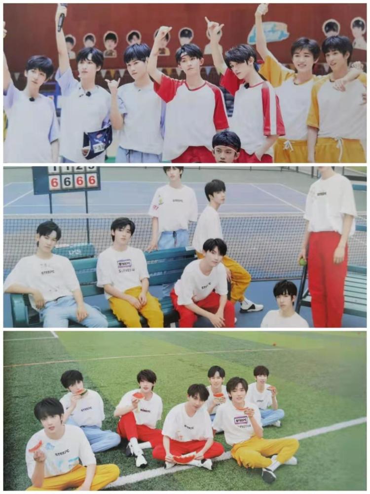 时代少年团时代少年团合照一家七口是真的