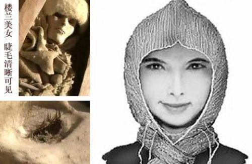 我国发现3800年前的"楼兰美女",专家对其容貌复原
